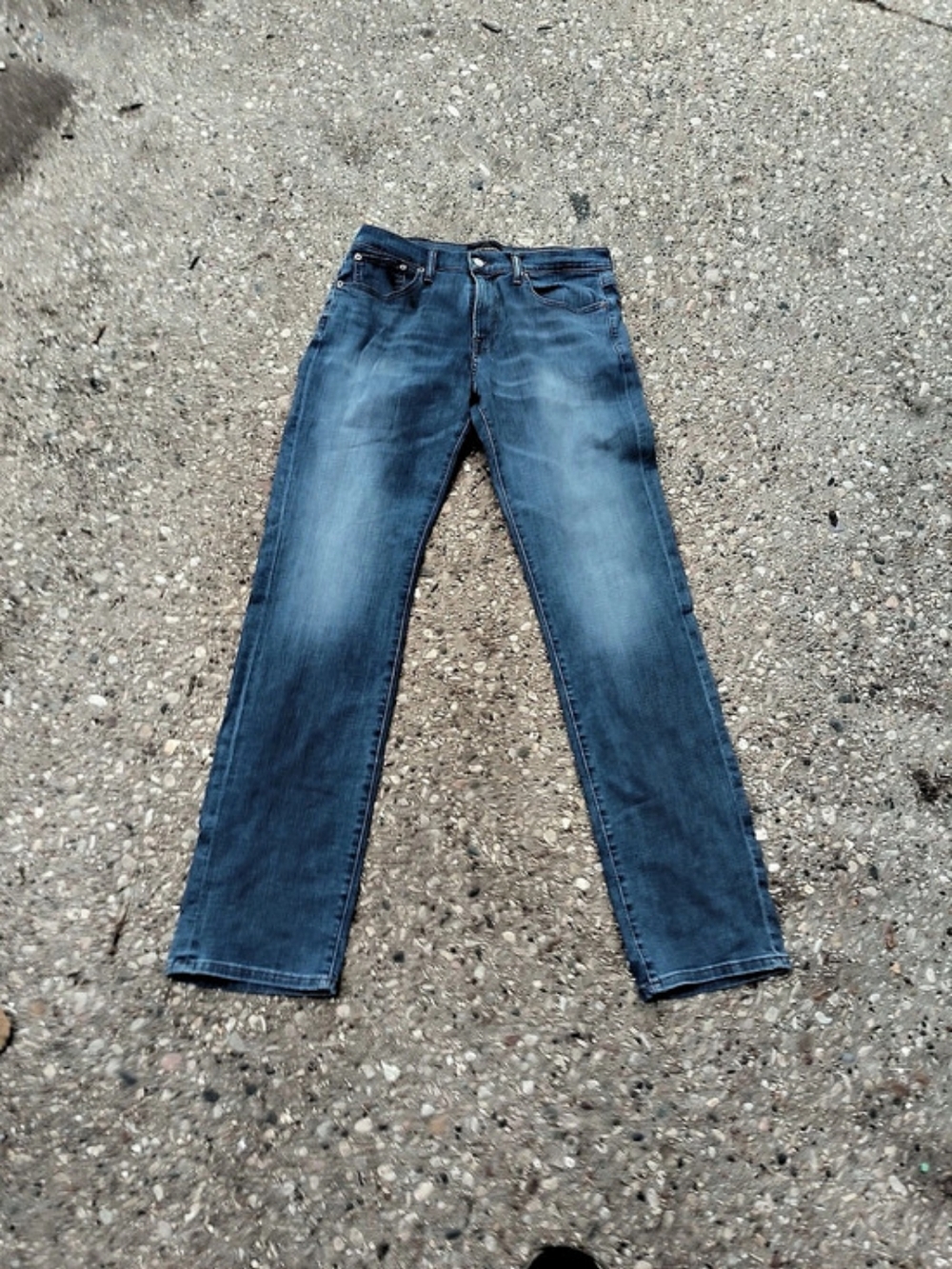 Lucky Brand Men's Straight Leg Jeans in Blue Waist 32/34